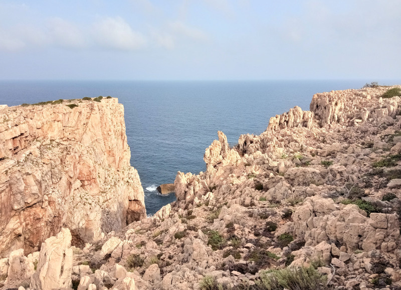 Acantilados de Cala Morell Menorca